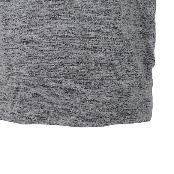 Hippie Rose Heather Gray Aztec Print Knit Top Women Size M Dolman 3/4 Sleeve - Picture 3 of 10